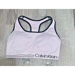 Calvin‎ Klein Performance Reversible Sports Bra Womens Size Medium colorful